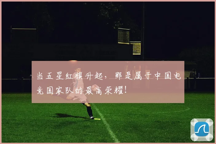 当五星红旗升起,那是属于中国电竞国家队的最高荣耀!